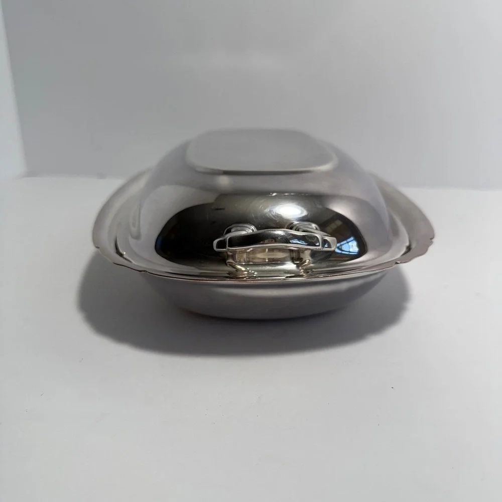 Reed & Barton Mayflower 5001 Silverplate Double Vegetable Serving Dish
